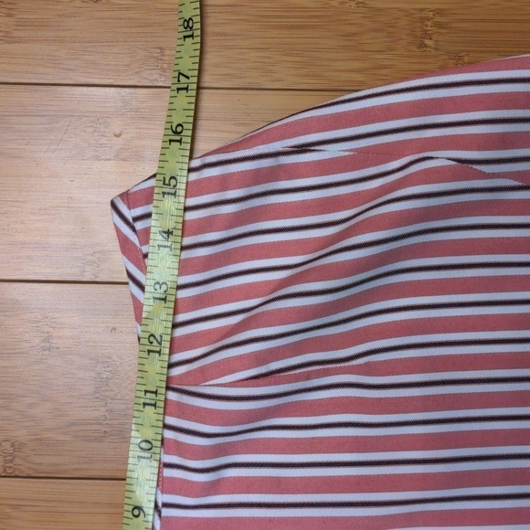 Ted Baker London Striped Layered Ruffle Midi Skirt Size 6 New - Picture 9 of 12